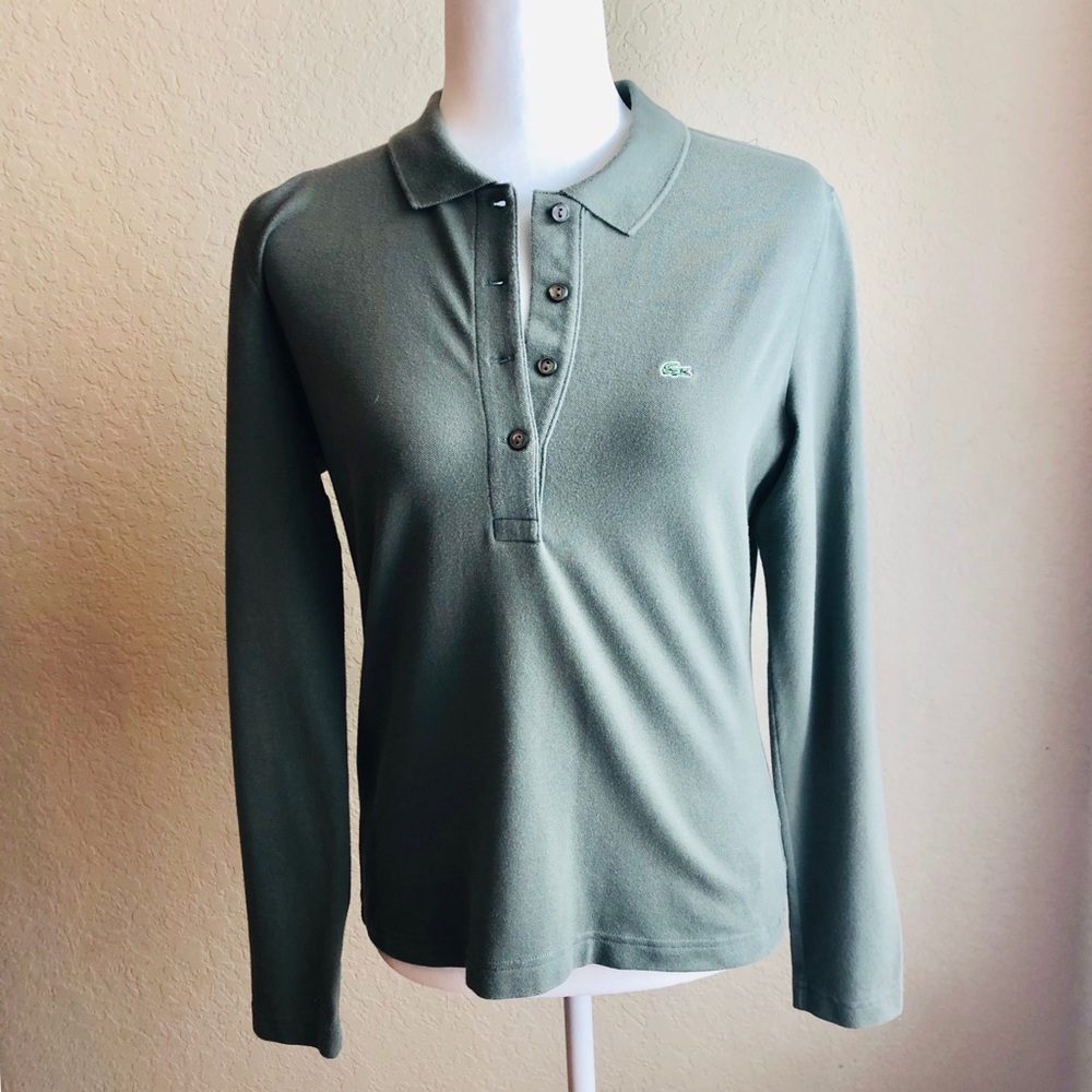 Lacoste Long Sleeved Polo